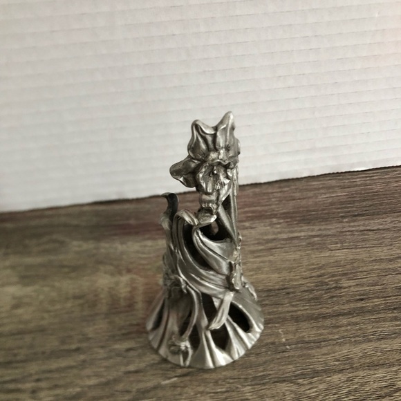 1990 Seagull Pewter Daffodil Candle Holder - Picture 15 of 15